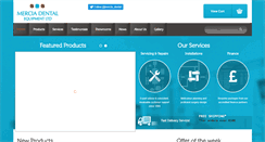 Desktop Screenshot of mercia-dental.co.uk
